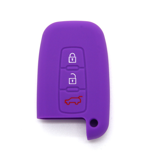 Silicone car key cover for kia sportage