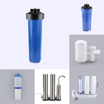 Toque o sistema de filtro de água, filtros de água para uso doméstico