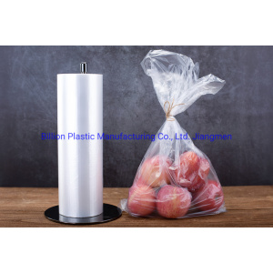 Flat Bag Packaging Bag Supermarket Roll Bag Vegetables Fruits Plastic Bag