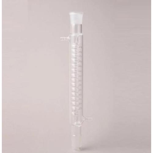 Condensador con boca de tierra estándar de tubo interior en espiral