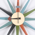 Modern Nelson Sunburst Clock