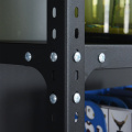 Prateleira de armazenamento ajustável de metal para display de 5 camadas