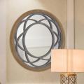 Rustic Round Decorative Large Wall Mirror