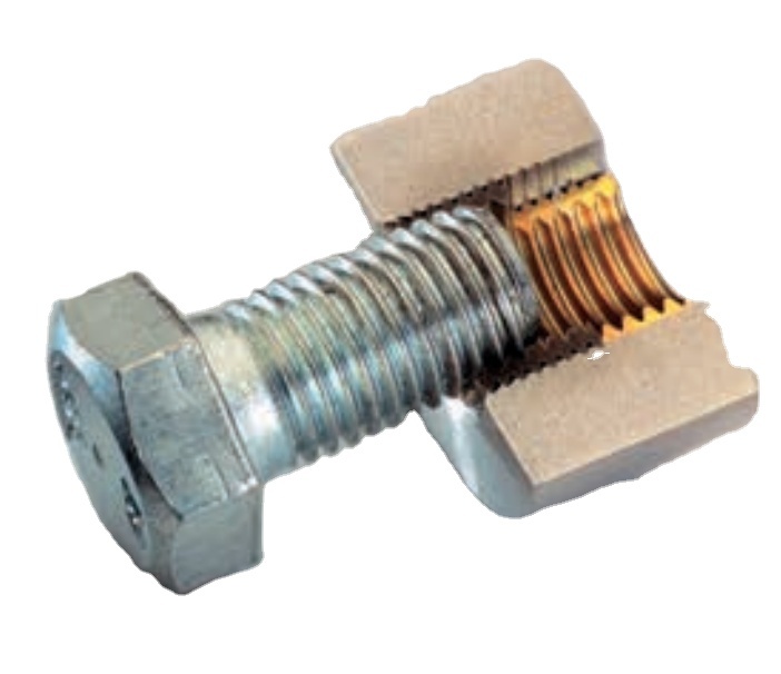SS304 Stainless Steel Self-Tapping Inserts 302 Slotted Fasteners for Industrial Fixed Applications