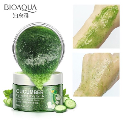 Bioaoua Nourish Exfolate Hydrating Body Scrub 120g