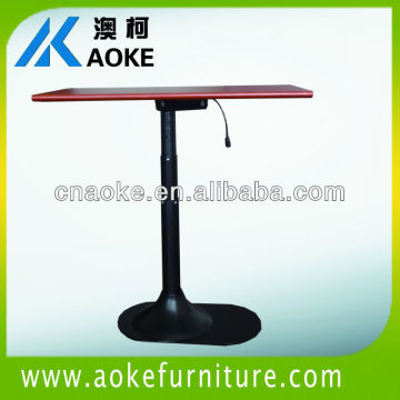 Ellipse feet one leg electric height adjustable desk