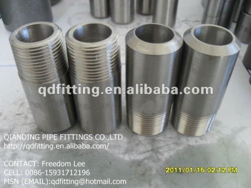 Stainless Steel Forged thread-weld Barrel Nipple