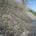Malha de fio galvanizado de gabion