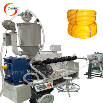 Orange PE PVC Electrical Conduit Pipe Production Line