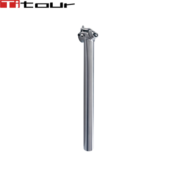8-shape Titanium bike Seatpost