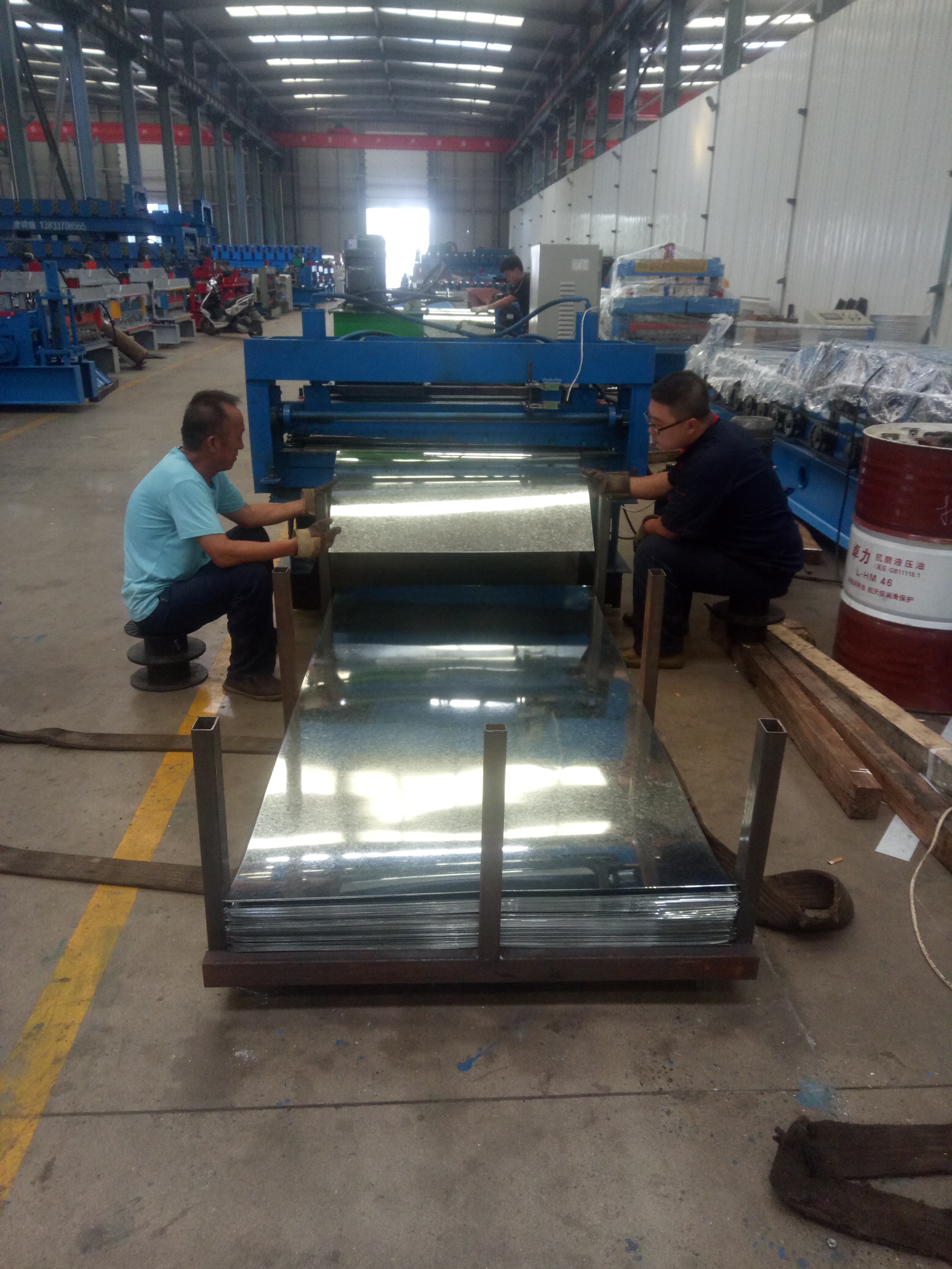 sheet cut to length machine