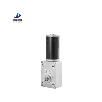 Customizable Miniature DC Electric Brushed Motor with Worm Gearbox for 6V, 12V, 24V - 58*40mm Pure Copper Motors - Bulk Sale