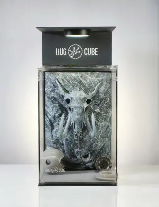 Mammoth Pattern Background Acrylic Terrarium
