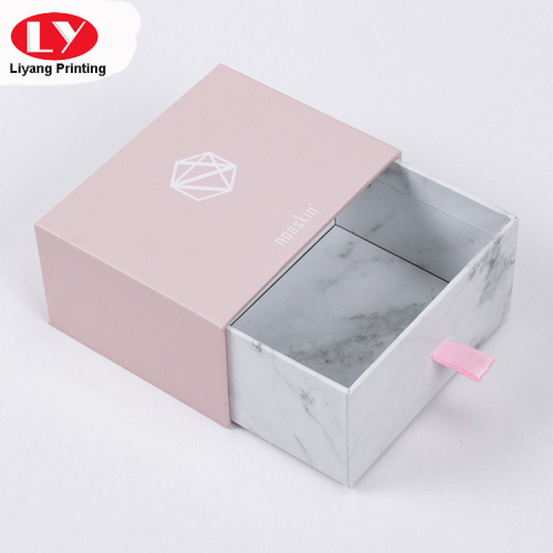 Pink Small Gift Jewelry Box with Llogo