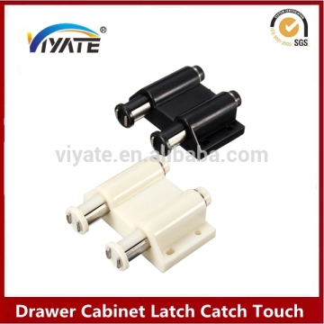 Black Push Open Magnetic Door Drawer Cabinet Latch Catch Touch