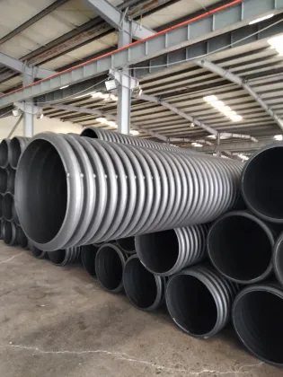 HDPE Double Wall Corrugated Drainage Pipe Socket Connection