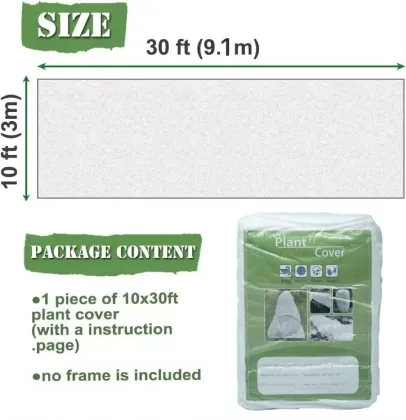 Customized Garden Fabric Cover for Winter Frost and Sun Pest Protection