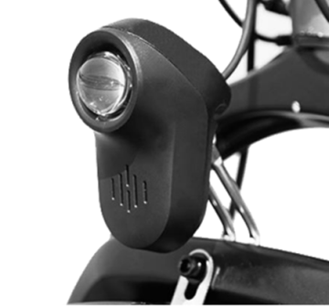 EMC/GBT/CE Approved 36V/48V Waterproof LED Front Light for E-Bikes