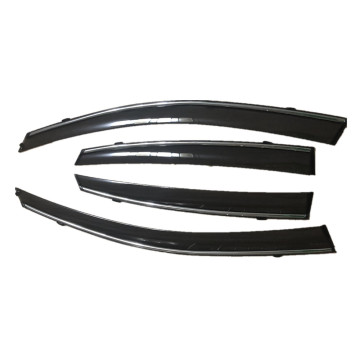 12-Year Factory Injection Window Visor Vent Deflectors Rain Shield for COROLLA EX 2004-2013