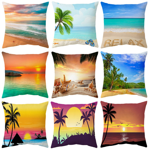 Cotton Velvet Cushion Covers Living room sofa Home decoration pillow cover Factory