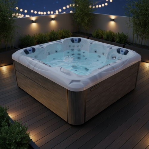 Outdoor Spa Acrylic 5 Person Hot Tub