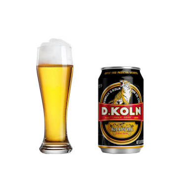 D. Koln Tiger King 6.8% Vol Alcohol Content German Craftsmanship Beer 330mltraditional Brewing Canned Strong Lager Canned Mature
