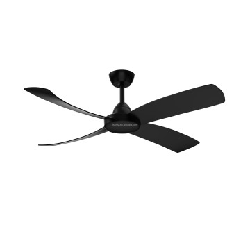 Copper Wire 52 Inch Wooden LED DC Ceiling Fan with Remote Control and Light