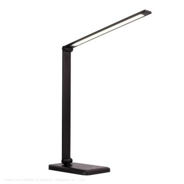 Hot Sale: Rechargeable 5 Color Modes & 5 Brightness Levels Timer Folding Eye-Caring LED Desk Lamp