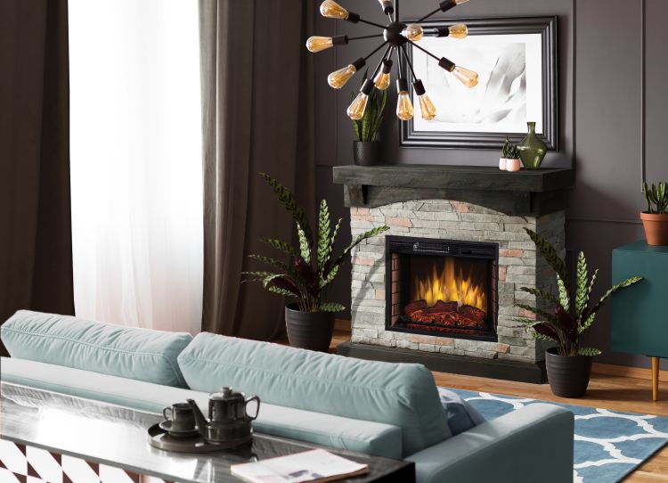 indoor fireplace insert