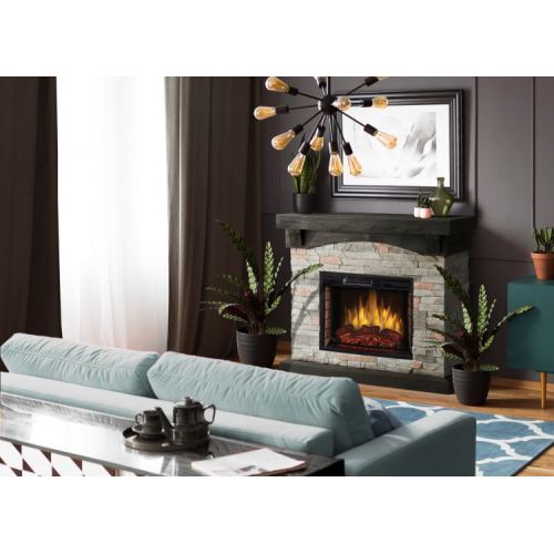 26 Inch Low Profile Electric Fireplace