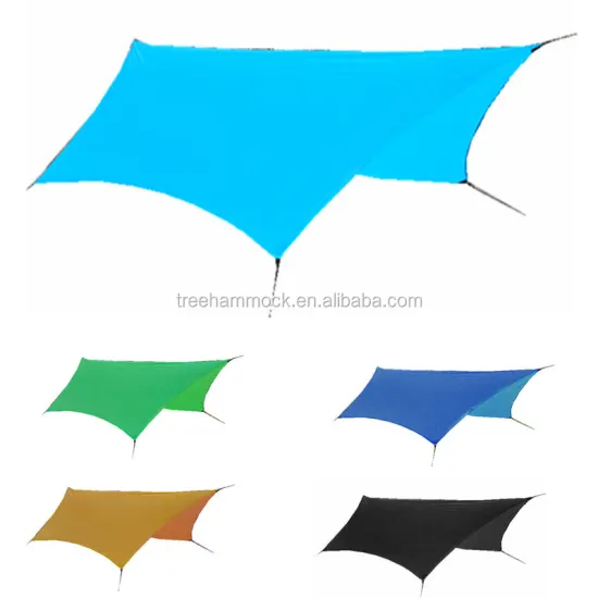 Ultralight Waterproof Camping Tarp: Durable Ripstop Nylon Shelter with UV Resistance for Hiking and Family Adventures