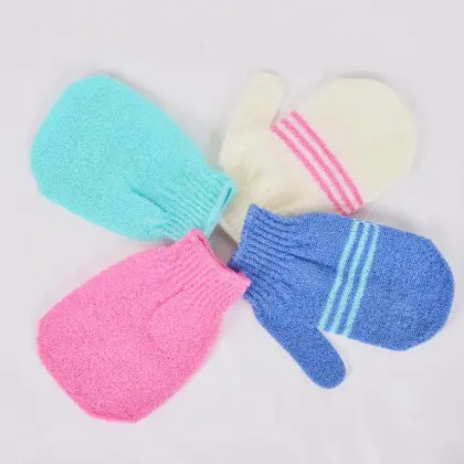 Mauri 2022 Bath Scrub Glove Exfoliating Gloves
