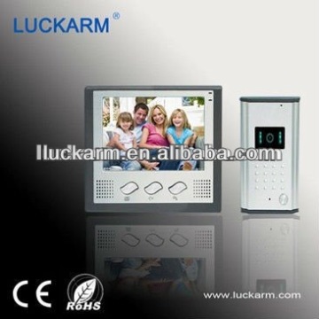 New wire ip video door phone doorbell access intercom for apartments