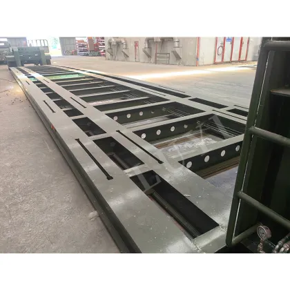 Custom Low Bed Truck Trailer for Helicopter Transport - Luyi Factory
