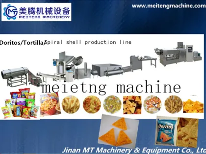 Corn Doritos Making Machinery/Tortilla doritos Production Line