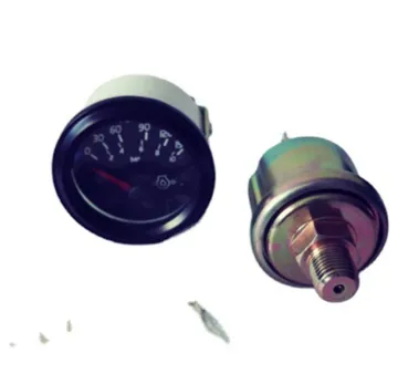 52mm Auto Oil Pressure Meter 0-100Psi Gauge with Sensor for 2-10 Cylinder Engines