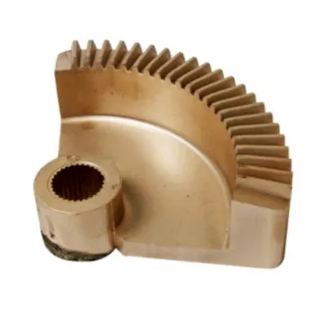 Lawn Mower Steering Gear, Brass Steering Sector Gear
