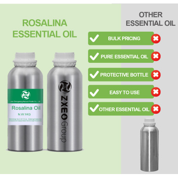 Óleo essencial de Rosalina 100% puro e natural para a pele, aromaterapia e pele