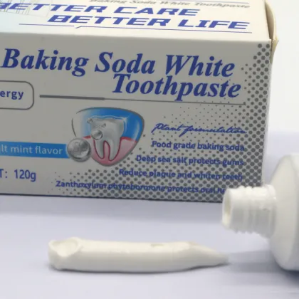 Sea Salt Flavor Baking Soda White Toothpaste