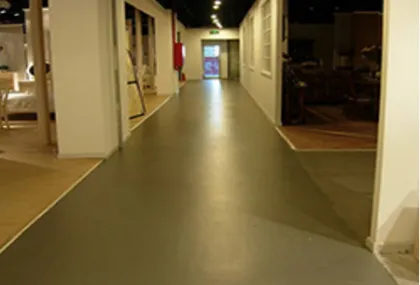 Basic cement self-leveling floor