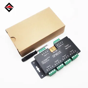 DC5V-24V Full Color SP901E LED Controller with SPI Signal Amplification