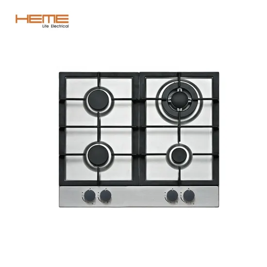 China-Made Gas Cooktop with 4 Burners - CE & ETL Approved