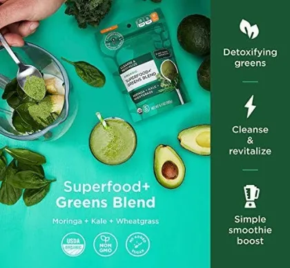 Superfood Greens Blend Detox 6.3oz Bag 30 Servings