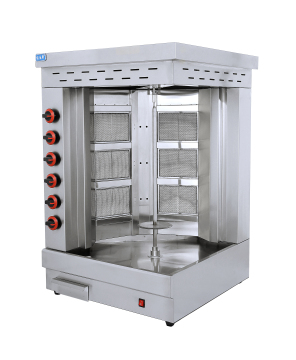 6 Burner Gas Maszyna Kebab BBQ Grill Piekarnik