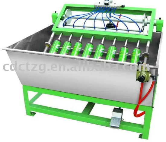 Aerosol tin can body leak detection machine/leakage hunting machine/leak tester