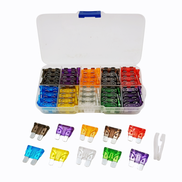 Automotive Fuse Kit: 2A to 35A Mini, Micro, Standard, and Blade Fuses