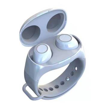Wearable Braided Wristband Headphone Earbuds