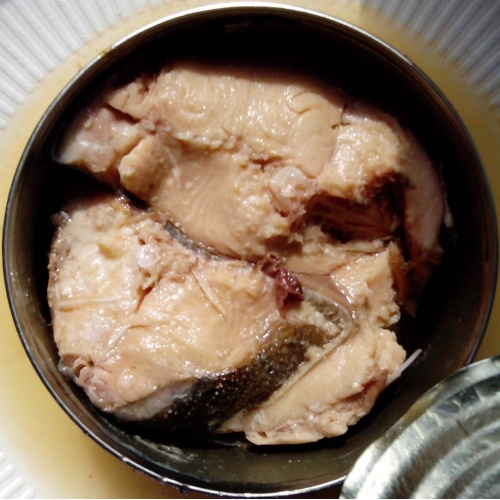 Canned Pink Salmon in brine Bone-in and Skin-on