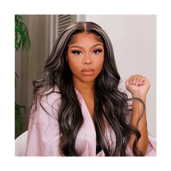 Natrual Black Highlight/Clored/Ombre Wigs For Women,Mix Color Hd Transparent Lace Front Wigs Wholesale Human Hair Wigs Vendor