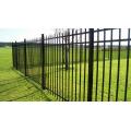 Galvanzied Wroght Iron Ziinc Steel fence For Garden